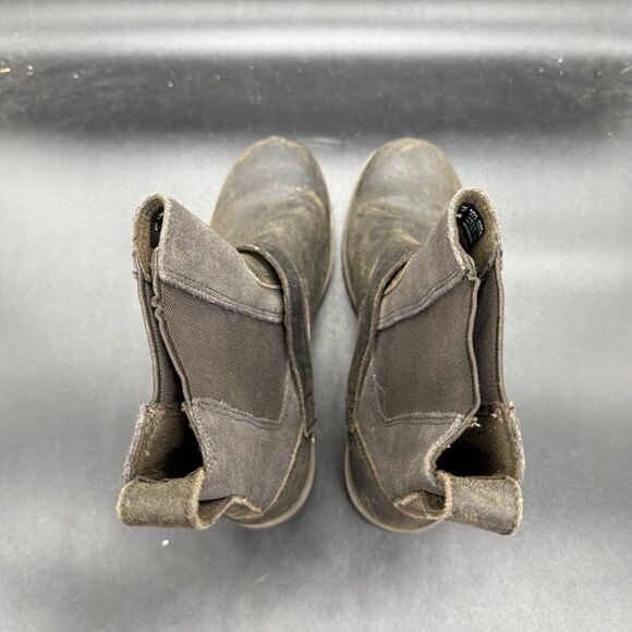 Timberland Boots Womens 6 Wheelwright Mid Pull On Bootie A195W Brown Leather - Picture 5 of 7